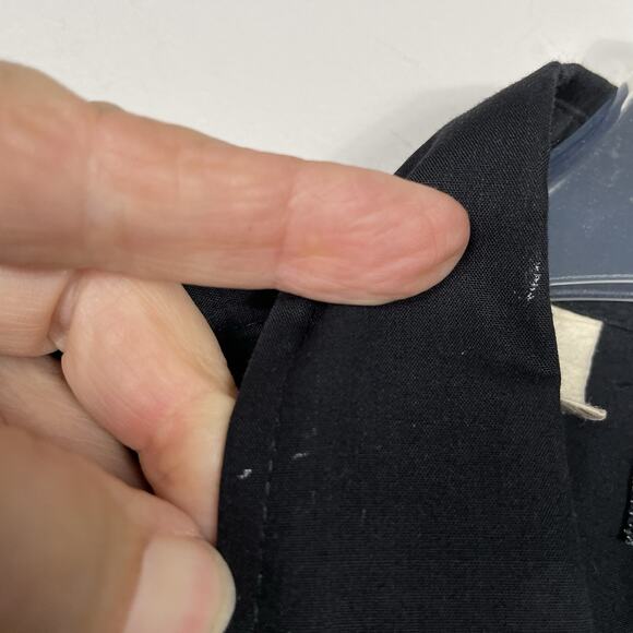 Vintage Karman Western Bib Shirt Mens Large Black Pearl Snap Old West Frontier - Picture 8 of 9